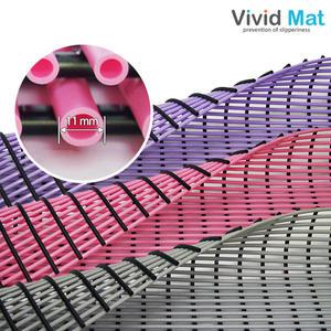 [비비드매트] NEW 욕실 미끄럼 낙상방지 물빠짐매트 점보형 (120x100cm)