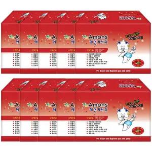 아몬스 암컷용 애견 기저귀 소형 100매 1BOX