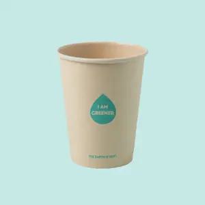 대나무 종이컵 12oz 인쇄 100개