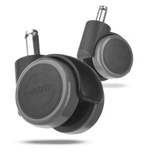 고급형 플라스틱 우레탄 가정 사무용 2인치 의자바퀴 (G1020-2) 블랙 5개