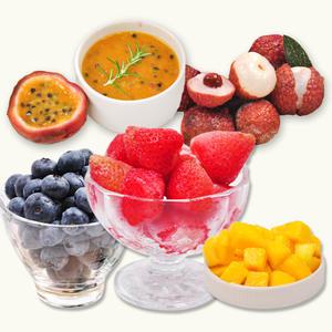 냉동과일 딸기 애플 망고 블루베리 1kg 골라담기