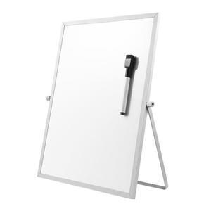 (18x24cm)  양면 미니 화이트보드 자석메모 보드 탁상용/벽걸이용