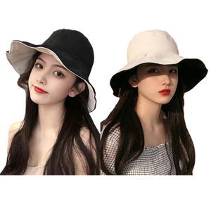 큐티돌 양면 벙거지모자 5종 / 햇빛차단모자 캠핑모 바캉스모 썬캡