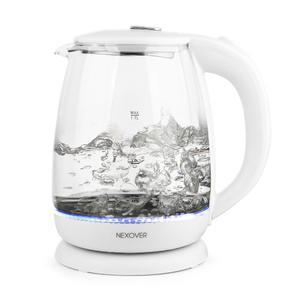 넥소버 1.7L 유리 전기포트 커피포트 전기주전자 NGK-01W