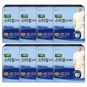 디펜드 스타일 언더웨어 남성 파워 중형 9개입 X 8팩 (총72개)