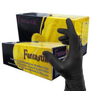 100매_판타스틱 블랙 니트릴장갑 100매 라텍스 글러브 일회용 고무 위생장갑