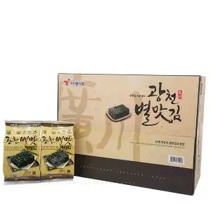 광천별맛김 재래식탁 24봉