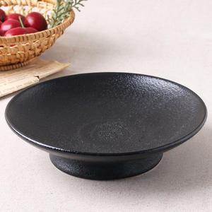 경성 굽접시 2호 디저트 트레이 플레이트 전통 한식 반찬 과일 다과 도자기 접시 그릇