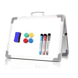 (30x40cm) 양면 미니 화이트보드 이동식 스탠드 자석 칠판 메모 보드판