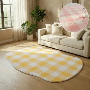 홈메이드 비정형 러그 워셔블 거실 카페트 사계절 단모 방수 40번