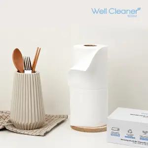 웰크리너 빨아쓰는 위생행주 롤 42매 X 2개