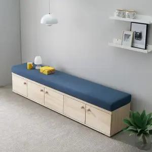 나무뜰 코젯 2000 수납형 원목 수납 벤치 소파 GM350