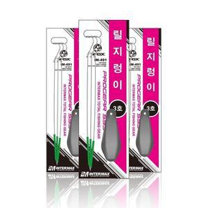 장어채비 릴지렁이 묶음추 원투채비 5개입