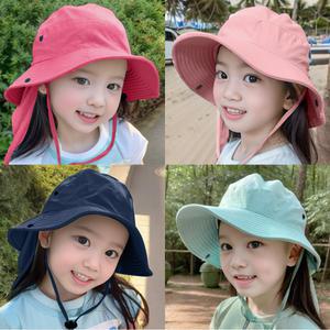 토리 유아 아동 플랩캡 물놀이모자