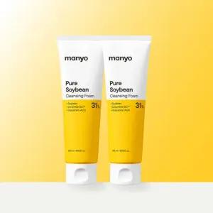 마녀공장 퓨어 소이빈 클렌징 폼 120ml x2