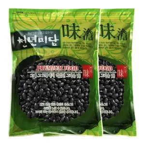 [현대농산]수입 검정 강낭콩 4kg (2kgX2봉) 검은콩