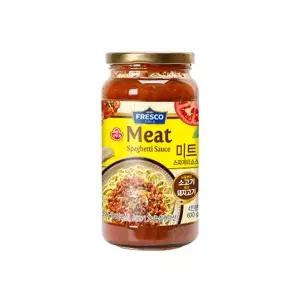 [오뚜기](의정부점) 미트파스타소스 600g(1박스8개)(증정스파게티면110g8개)