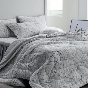 [지베딩] 라셀 15mm  착번 아웃 극세사 겨울 차렵 이불 풀세트 더블라지킹(DLK)