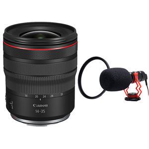 (컴온탑) 캐논 정품 RF 14-35mm F4 L IS USM 렌즈(재고보유) + 구매시 77mm필터 & 포토리뷰 카메라용마이크