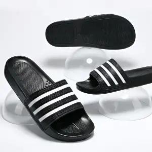 PVC 삼선슬리퍼 고무삼선 사무실 병원 학교 학생실내화 욕실화 230mm ~ 280mm(10mm 단위)