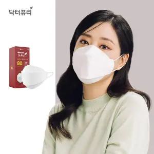 [닥터퓨리] KF80 뉴에스 황사마스크 20개입 대형