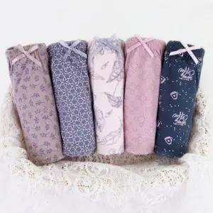 여성 순면 100% 맥시팬티 5매입세트 엄마 할머니 부인 빅사이즈