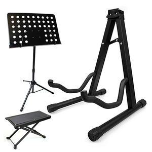 기타 스탠드 A형 받침대 거치대 기타 발판 발받침대 악보 보면대 휴대용 악보대 악기연주