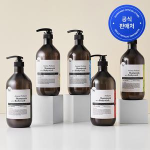 수오가닉 대용량 약산성 퍼퓸 올인원 샴푸워시 1000ml 13종 택1