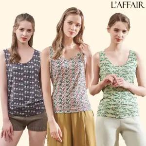 라페어 인견 슬리브리스 이너티셔츠 3종 패키지 LWOFW283-MT