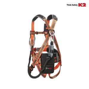 K2 safety 산업용 안전벨트 전체식 엘라스틱 싱글 KB-9202