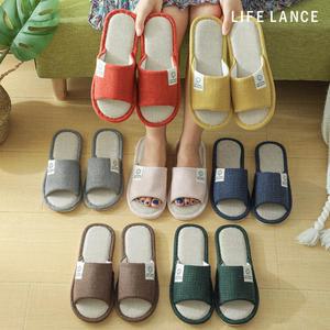 라이프란스 프리미엄 린넨 거실화 학원 사무실 실내화 층간소음방지 폭신 푹신한 병원 구름