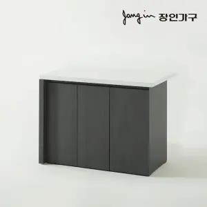 장인가구 제스트S 대리석 홈바 수납 아일랜드 식탁 1200 수납형