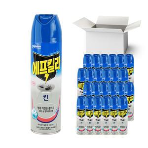 (무배)에프킬라 에어로졸 킨 파리 모기 살충제 1박스(24개입)