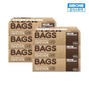 [기본에] 크린백 소형 17X25 100매 6팩