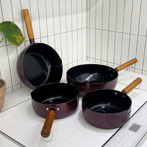 퀸센스 인덕션 편수 냄비 참편한 IH 라면 이유식 밀크팬 가벼운 스텐 세라믹 소스팬 18 20 22 24cm