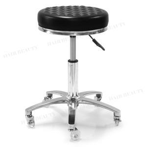 뷰티 87번 크리스탈 컷팅 보조의자 (고급우레탄 탄성바퀴) / 미용실 네일샵 인테리어 의자