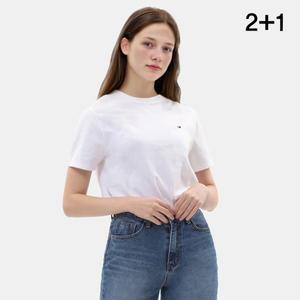 [타미힐피거] 1+1+1 스몰로고 반팔티셔츠 3장세트