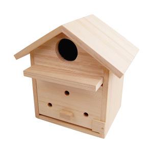 집모양 원목 알통 잉꼬 소형 앵무새 핀치 기와 다람쥐 새집