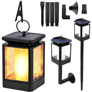 태양광 호롱불 정원등 횃불 LED 인테리어 경관 조명 야외 태양열 잔디등