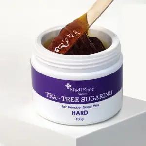 국산 메디스폰 티트리 슈가링 왁스 하드  브라질리언 헤어리무버 셀프왁싱