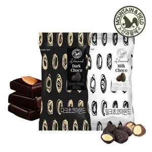 [산과들에] 다크초콜릿 아몬드 20봉 / 초코토리초코볼 30봉 外 초콜릿 간식