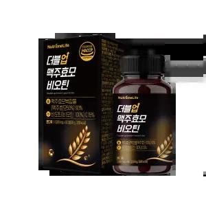 뉴트리원 더블업 맥주효모 비오틴 90일분(1박스) 고함량 단백질