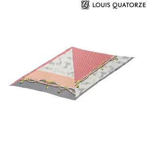 [롯데백화점]루이까또즈 (2WSD366PI) 실크 마름모 스카프 피코크 핑크