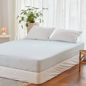 아르페지오베이직 스무스 마이크로 워싱 홑겹매트커버, 샤이스카이, Q