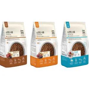 무마진 황태듬뿍 강아지 소프트사료 1kg (250g 소포장 구성)