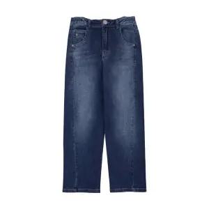 [블루테일](강남점)AXA1PT01BU 슬래시 워시 스트레이트 데님 팬츠