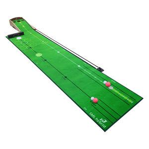 파크겸용 에스엠엘 골프퍼팅연습기 퍼터매트 무소음 자동리턴