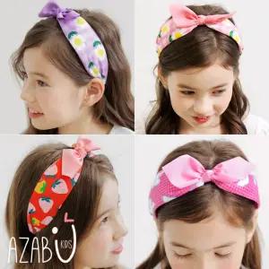 [아자브키즈] 키치키치 머리띠 여아 아동 헤어 악세사리