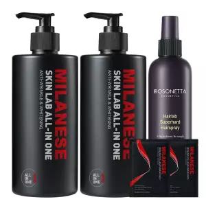 밀라네제 스킨랩 올인원 500ml 1+1+로소네타 워터 스프레이+팩 2매