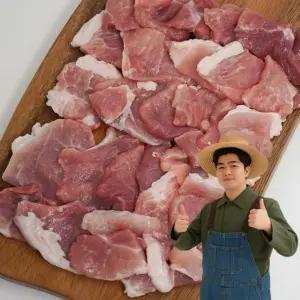 천유작 당일작업 돼지고기 뒷다리살 냉장 한돈 500g